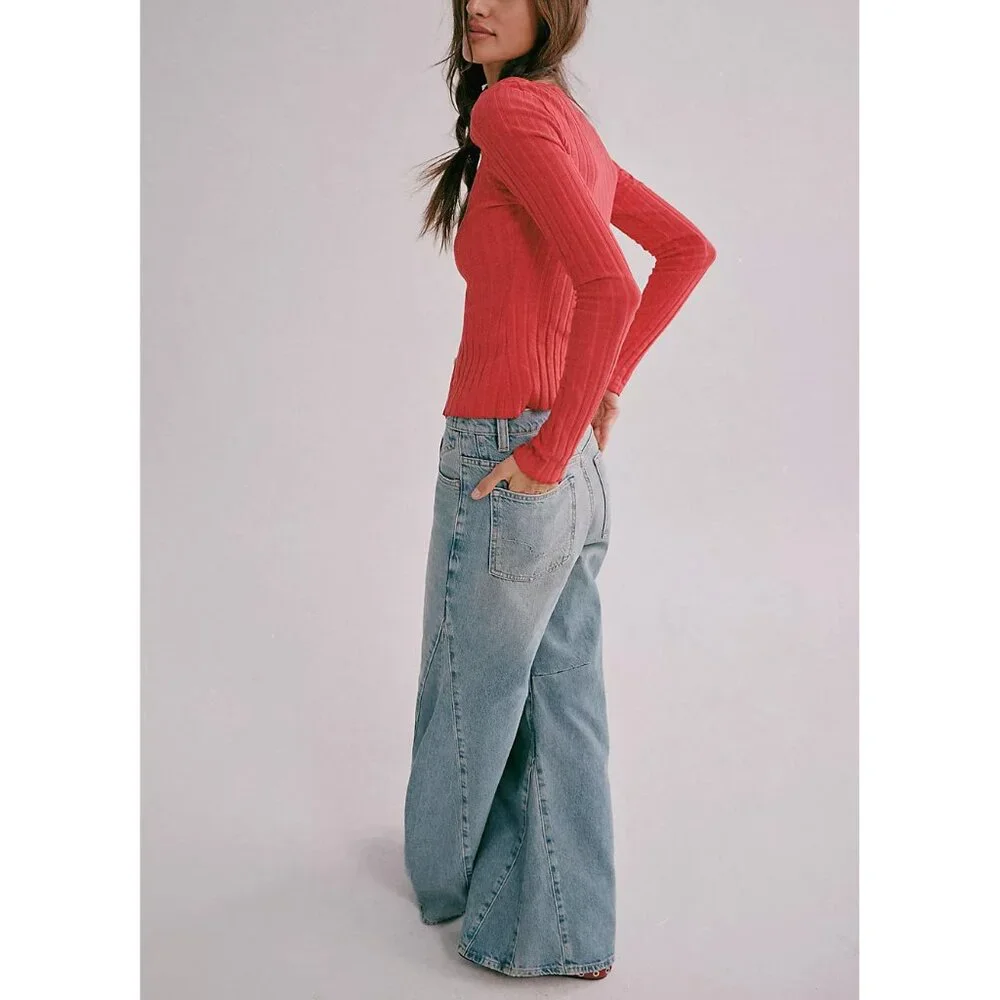 Free People effortless red